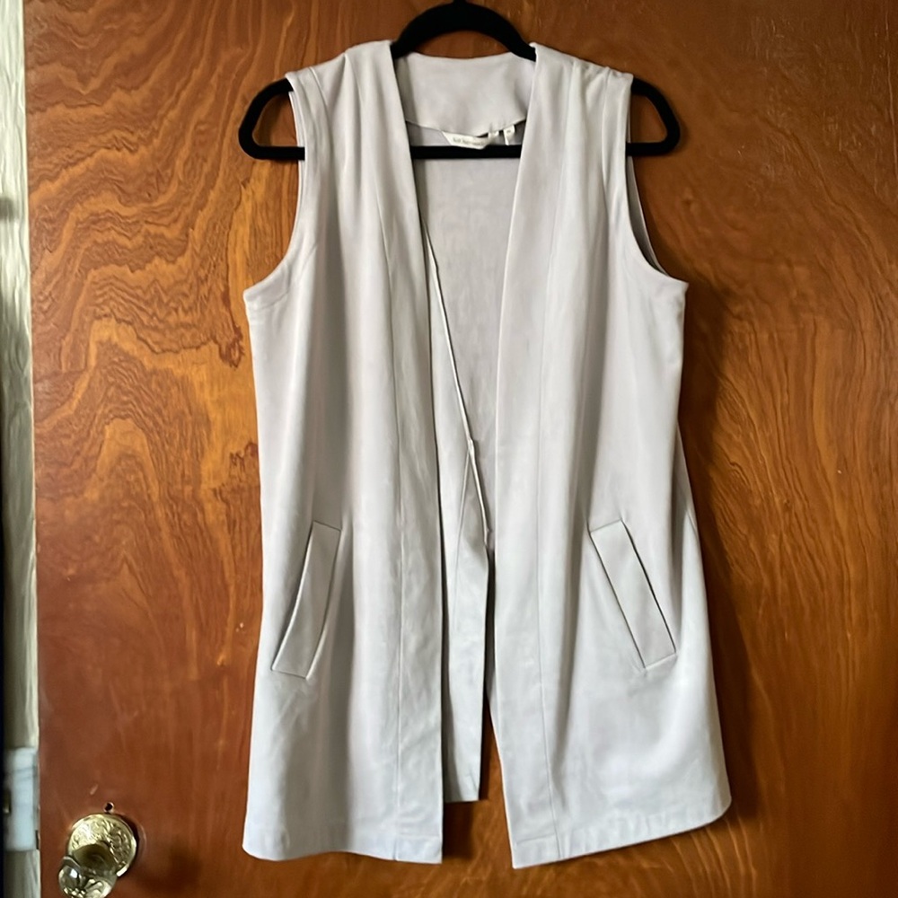 Soft Surroundings faux suede vest
